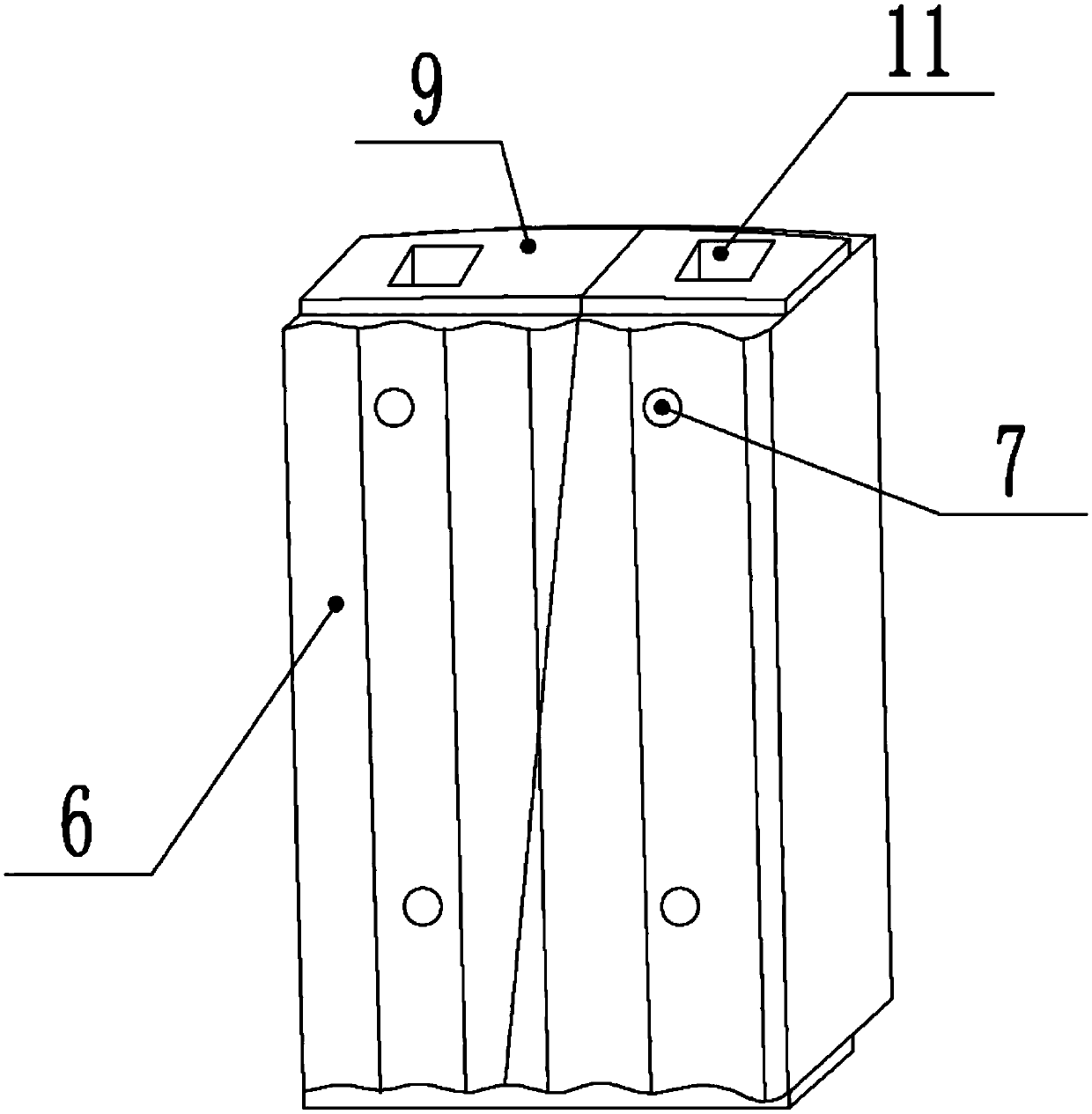 Inner cylinder for preheater