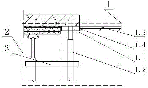 Method for pouring building post-pouring belt and pouring die