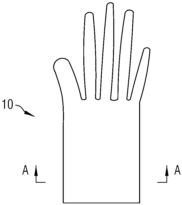Surgical glove preventing needling and manufacturing method thereof