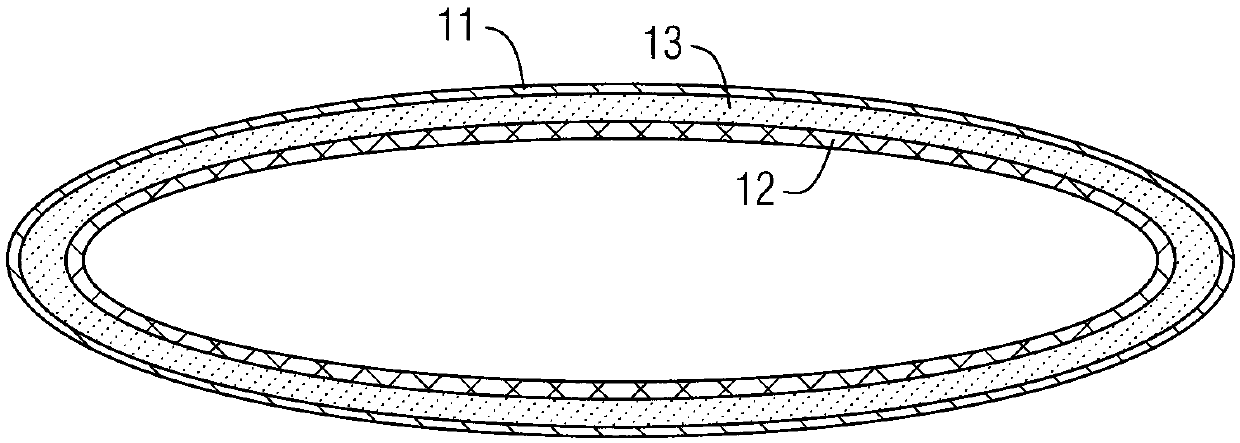 Surgical glove preventing needling and manufacturing method thereof
