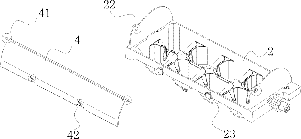 An ice maker and a refrigerator with the same