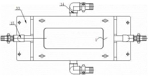 Fog cooling ring suspension type continuous casting machine crystallizer