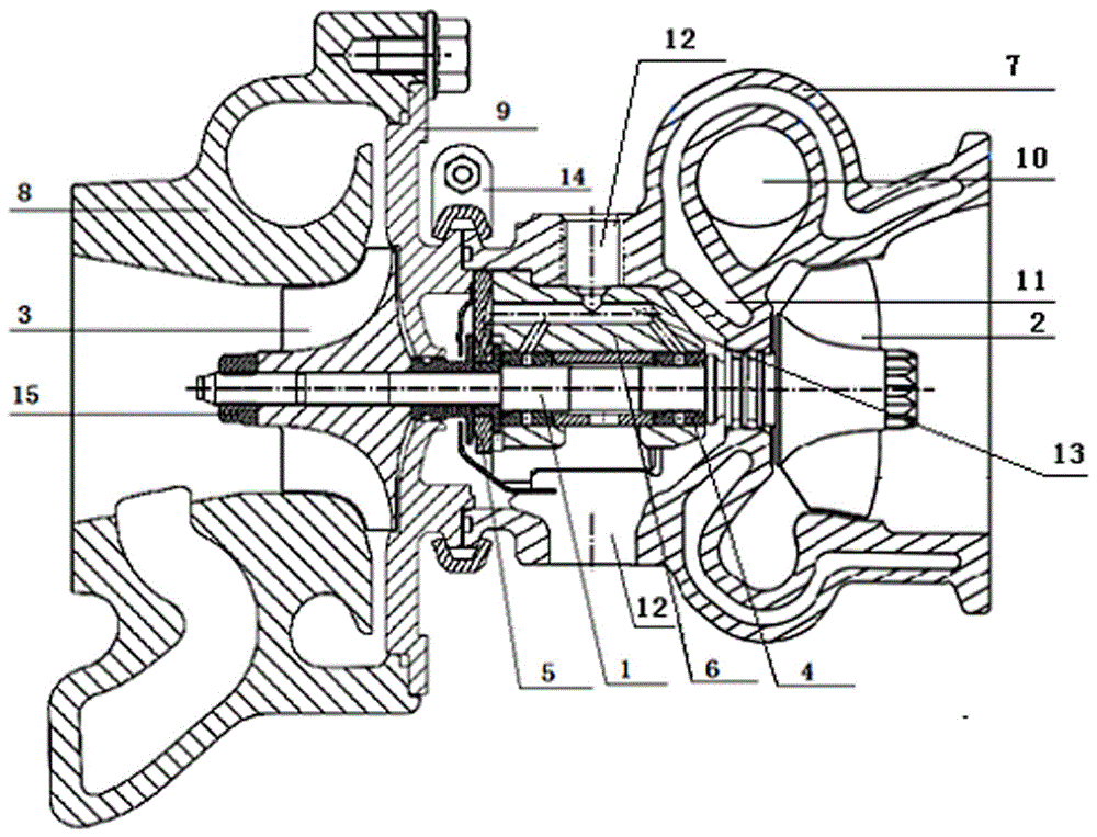 Mixed-flow turbosupercharger for integration vehicle