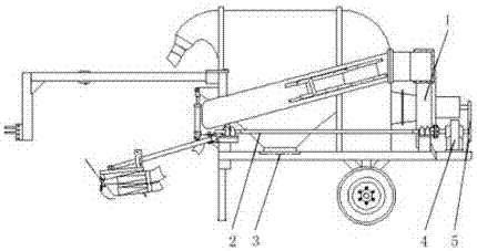 Locust suction trap machine