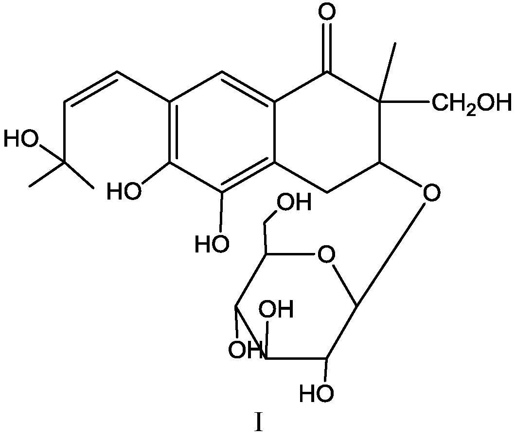 A compound in Qingfengteng and its preparation method and application