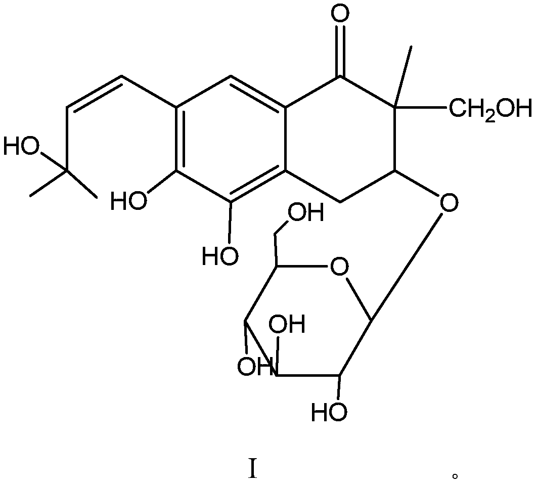 A compound in Qingfengteng and its preparation method and application