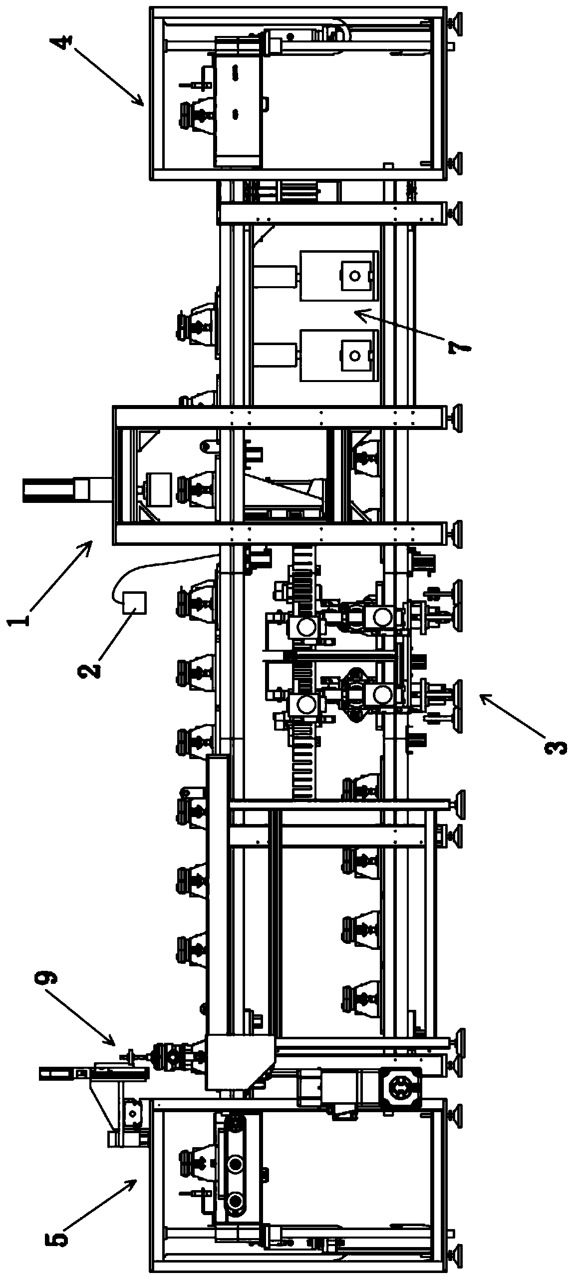 Intelligent assembly and verification integrated machine for water meter