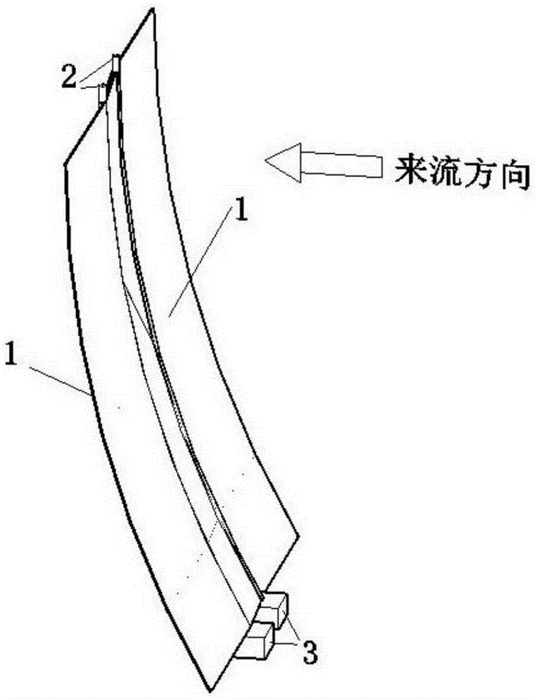 Overlap joint device between water retaining curtains