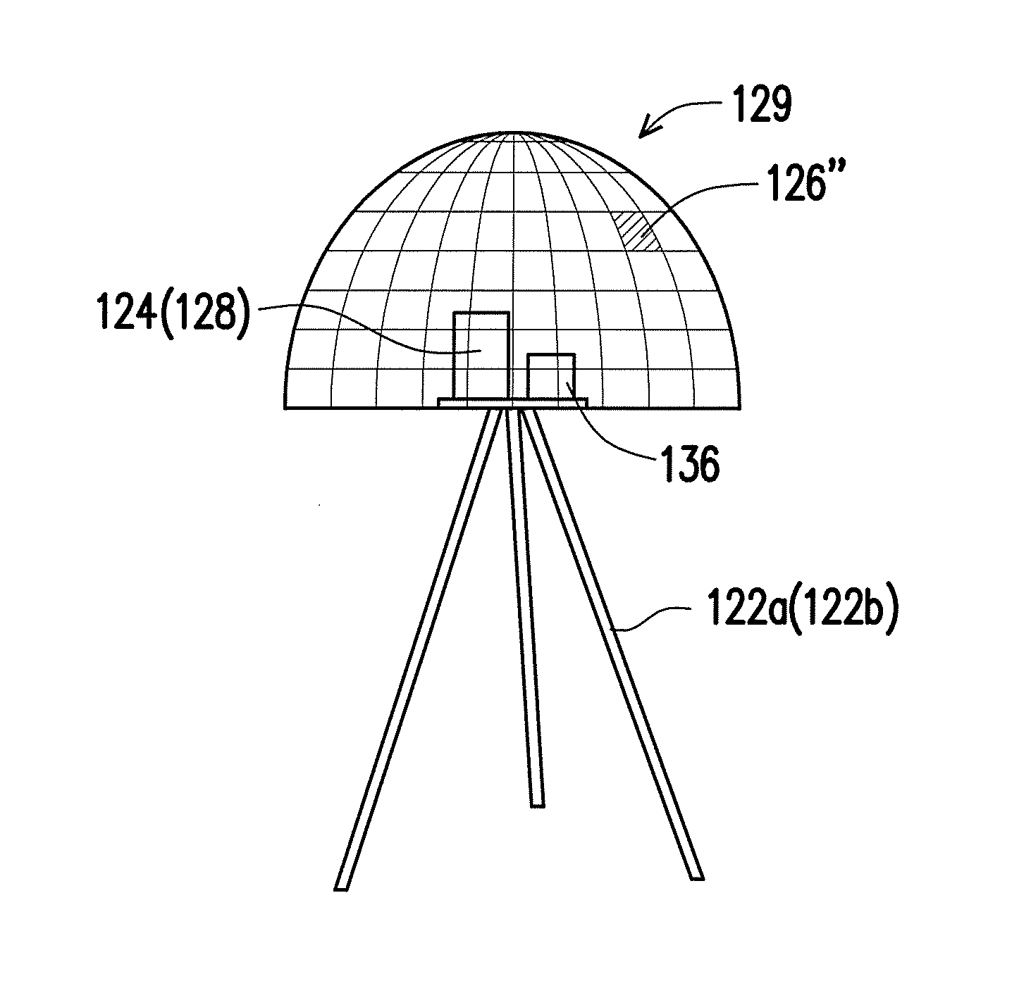 Sky luminance mapping system and mapping method