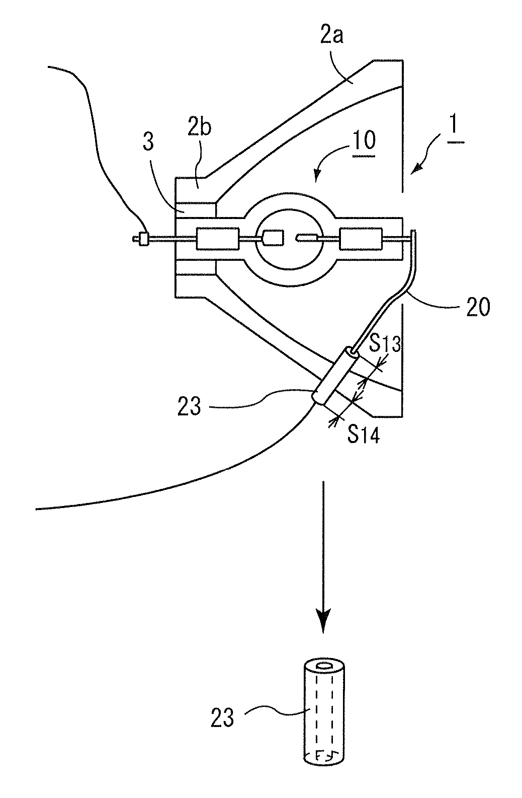 Metallic Concave Reflection Mirror, Light Source and Light Source Apparatus Using the Same, and Lighting Circuit Thereof