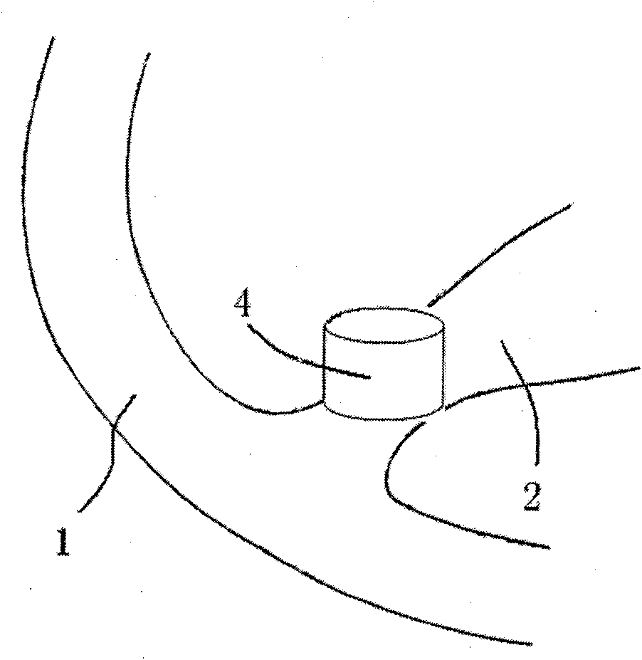 Auxiliary device for rotation of steering wheel of car