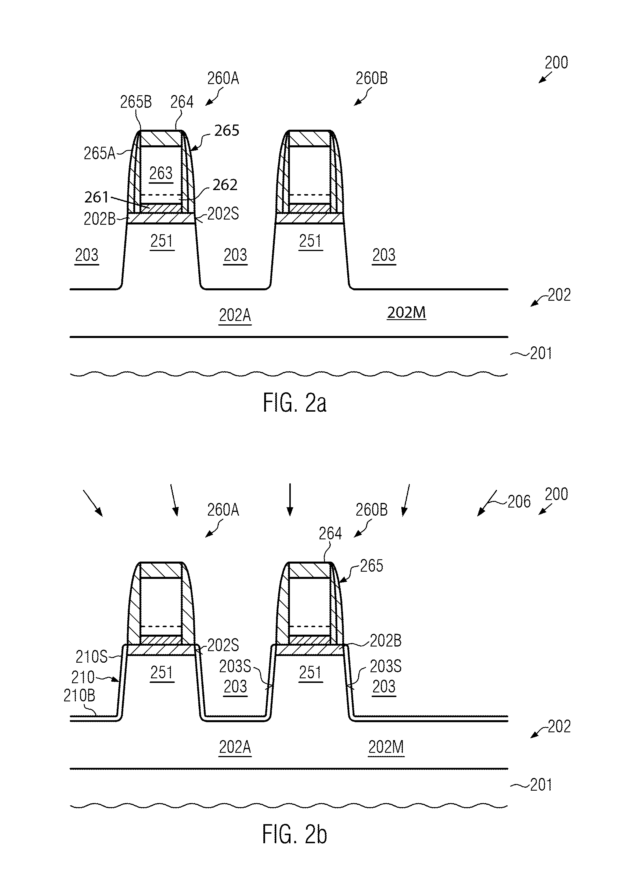 Performance enhancement in transistors by providing an embedded strain-inducing semiconductor material on the basis of a seed layer