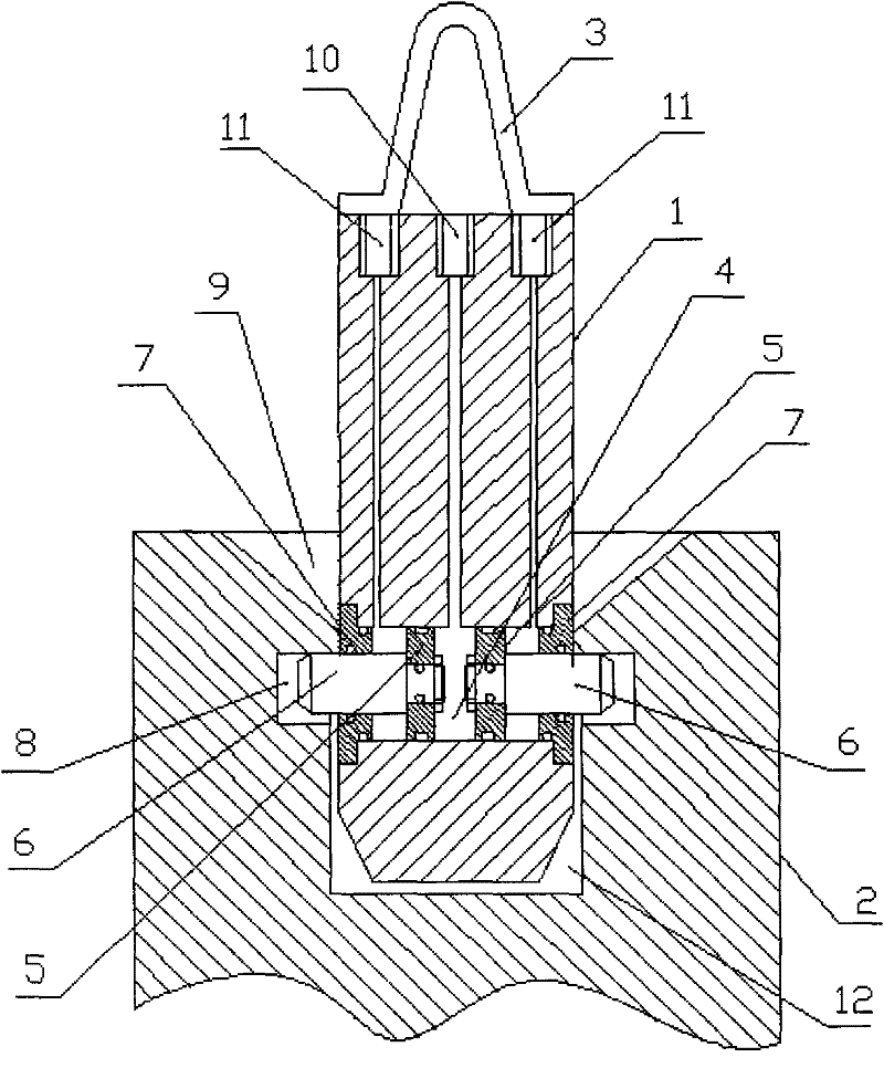 Flywheel mechanism for hammer of light electric piling machine