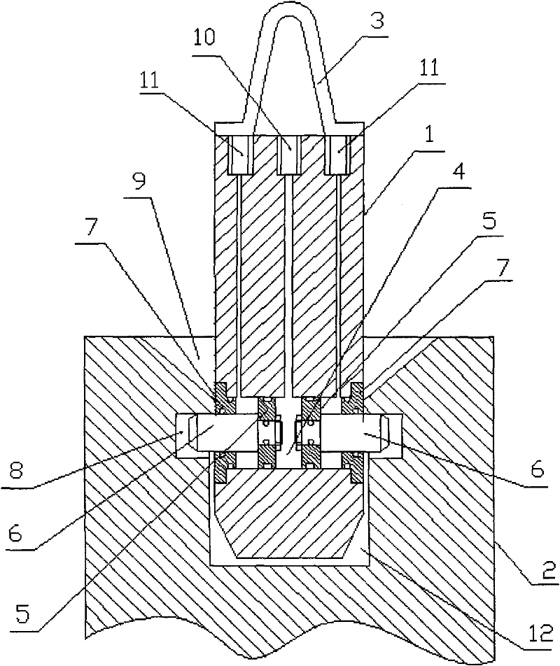 Flywheel mechanism for hammer of light electric piling machine