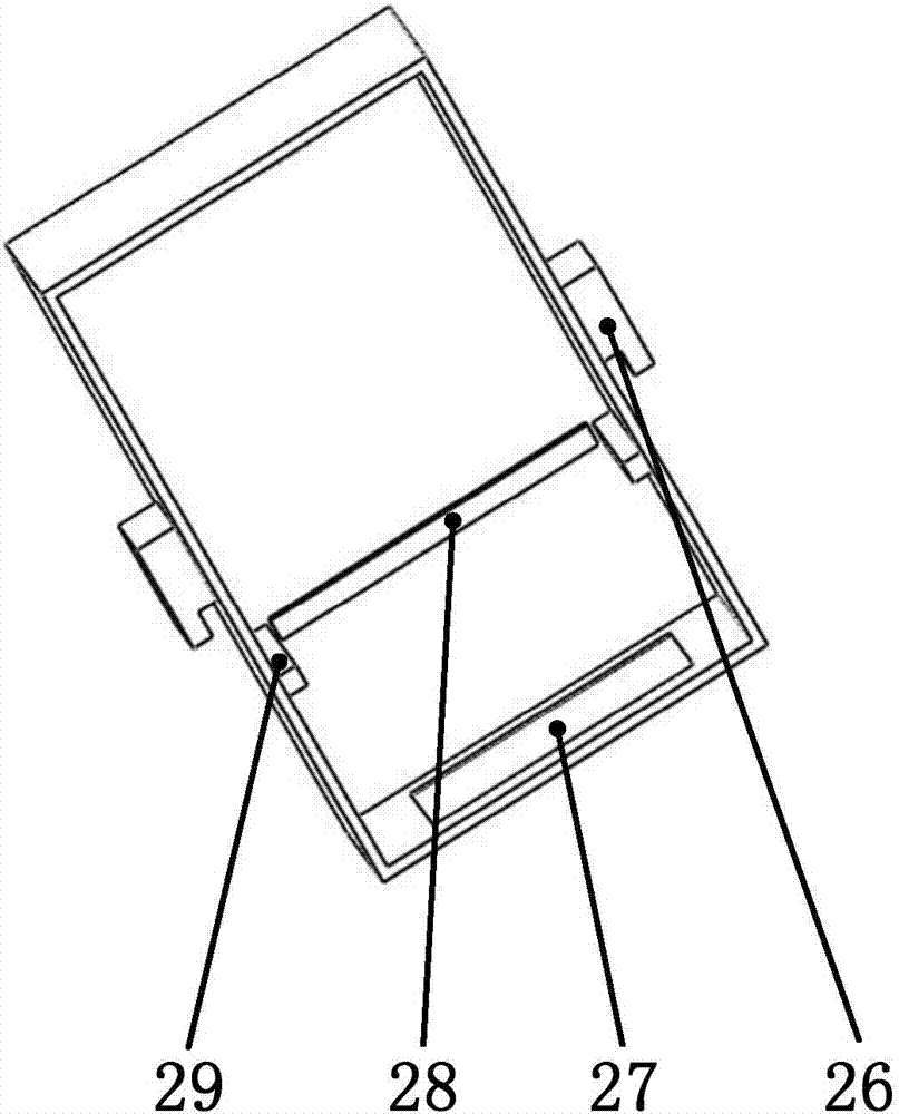 Safety system for perpendicular elevator