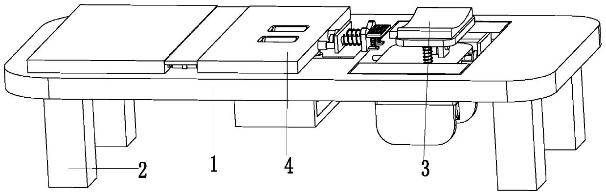 A head support frame for changing medicine for medical back injured patients