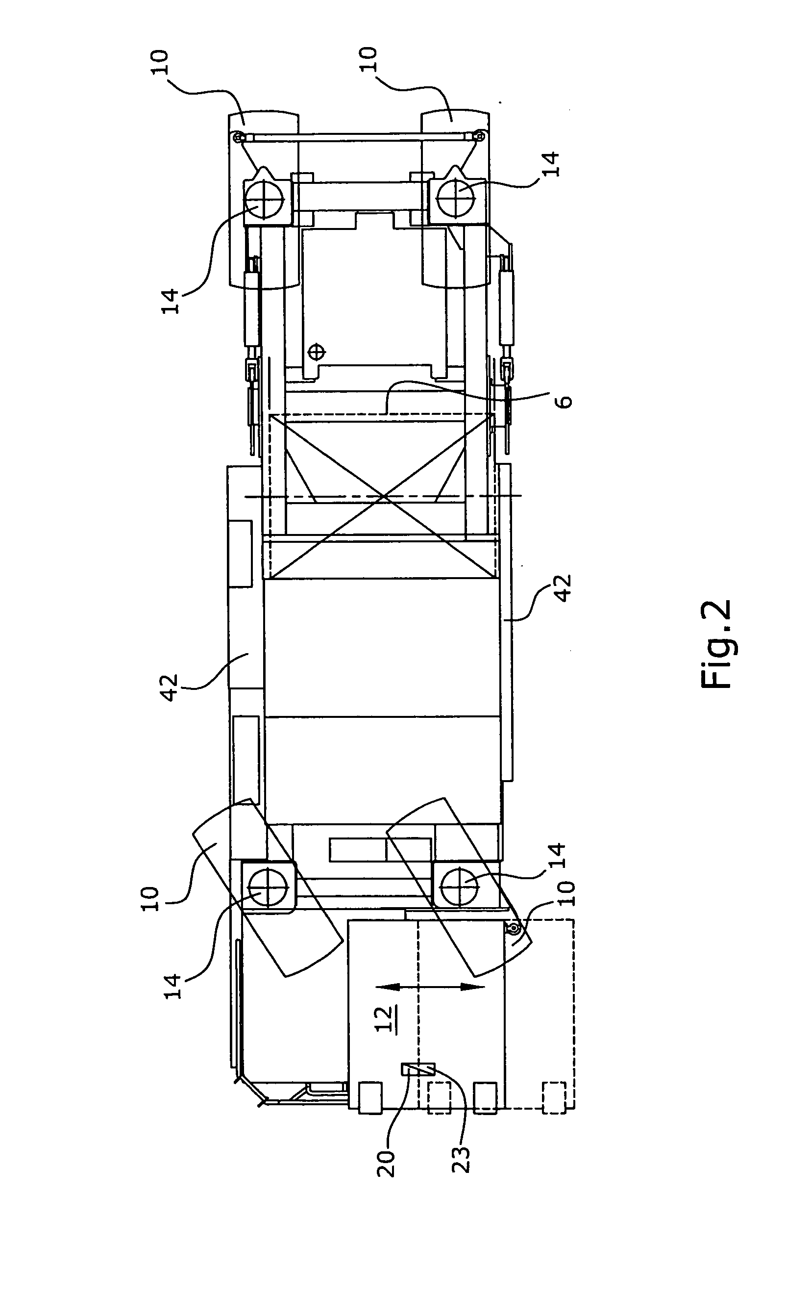 Automotive Construction Engine and Lifting Column for a Contruction Engine