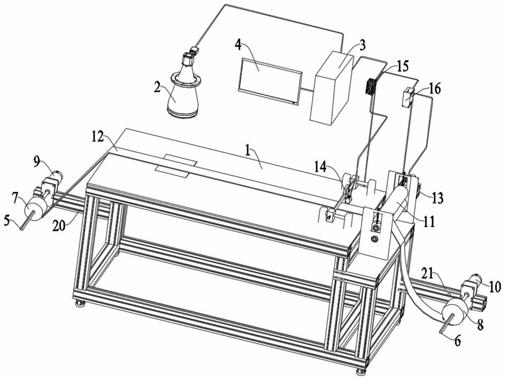 Visual inspection machine for coil stock