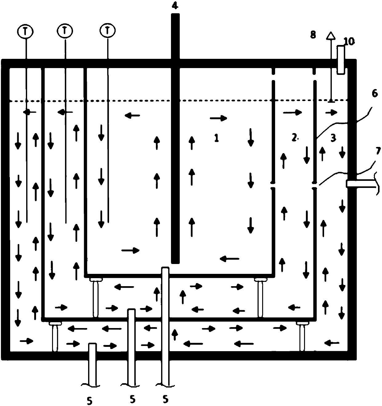 Multilayer hot water storage tank and heat energy recycling system and method