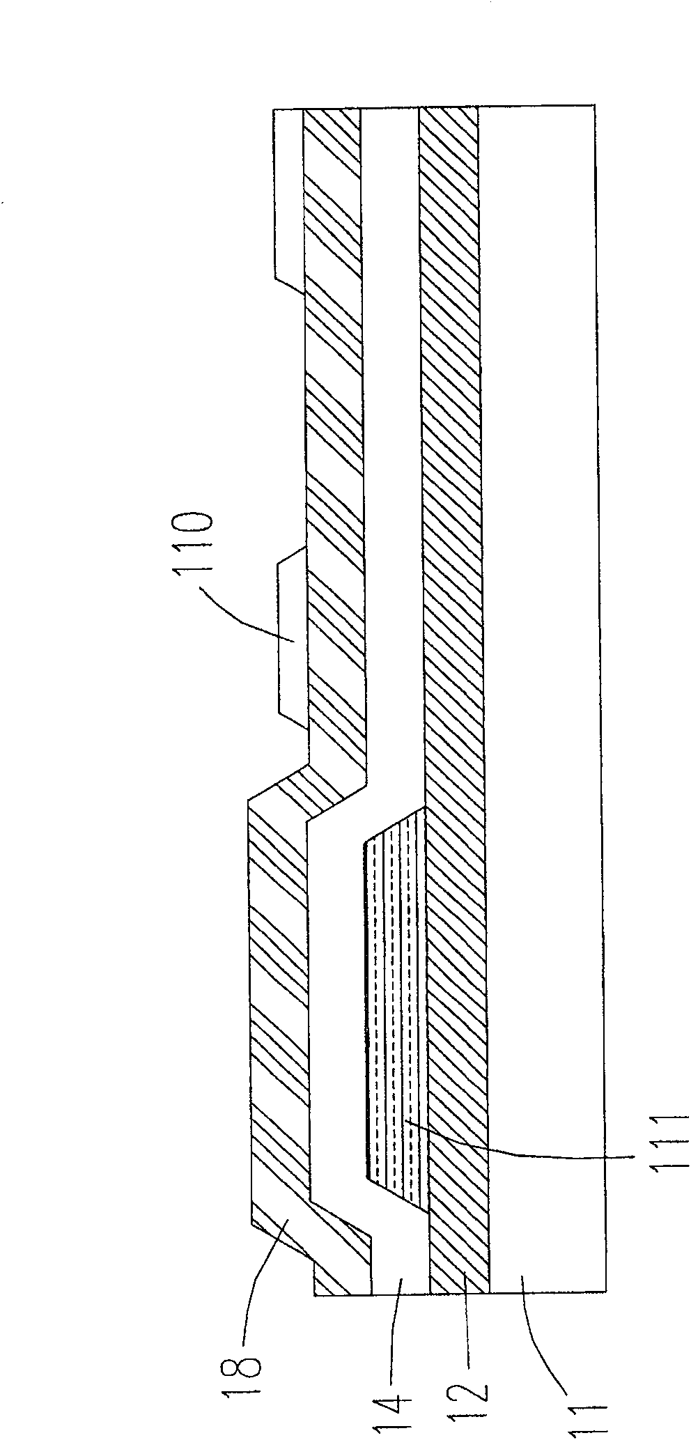 Edge electrical field switching type liquid crystal display and manufacture method thereof