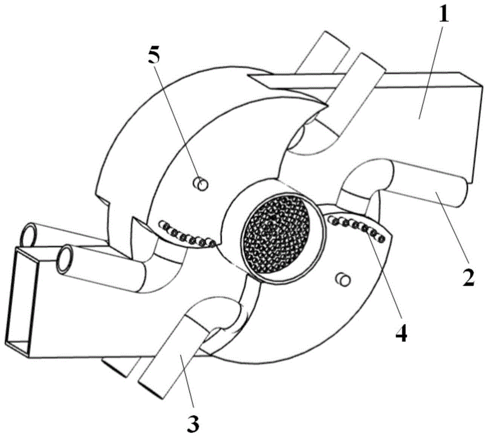 A rotary isovolume supercharged combustion chamber