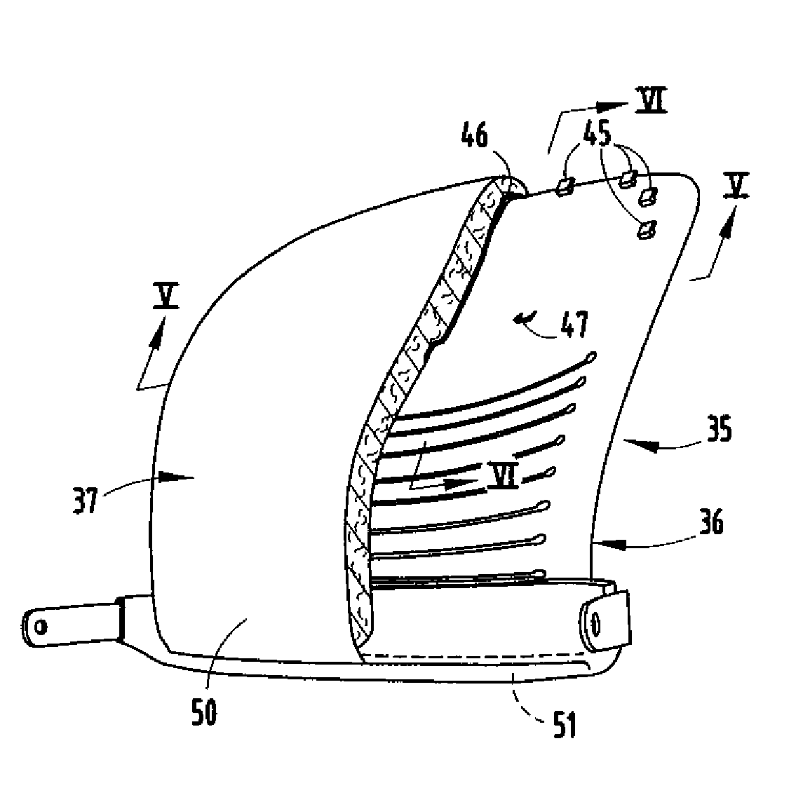 Seating unit with formed cushion, and manufacturing method