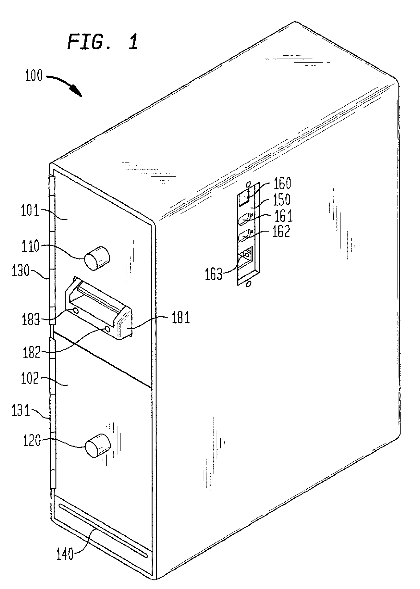 Two Door Electronic Safe