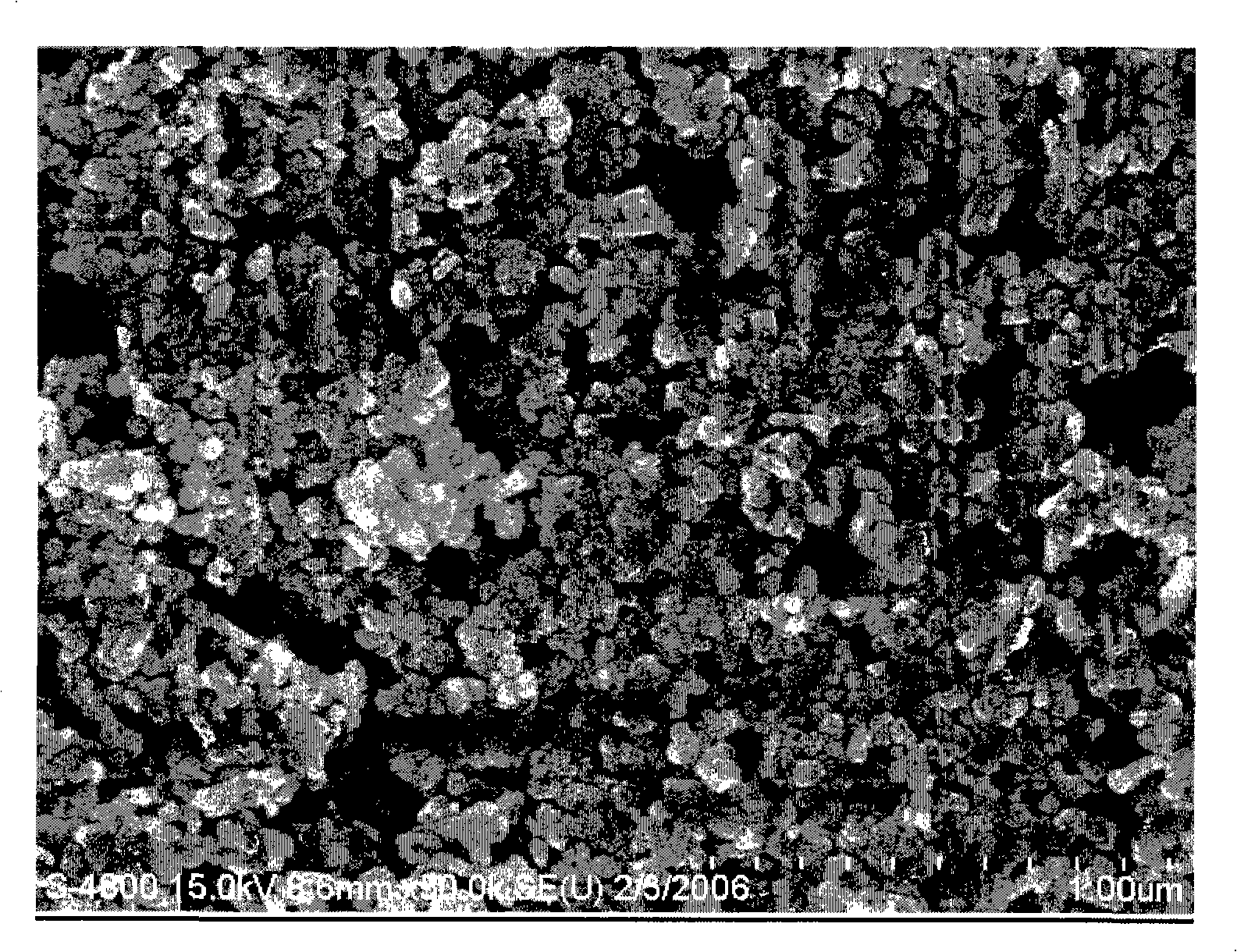 Method for preparing cerium oxide powder using organic solvent and cmp slurry comprising the same