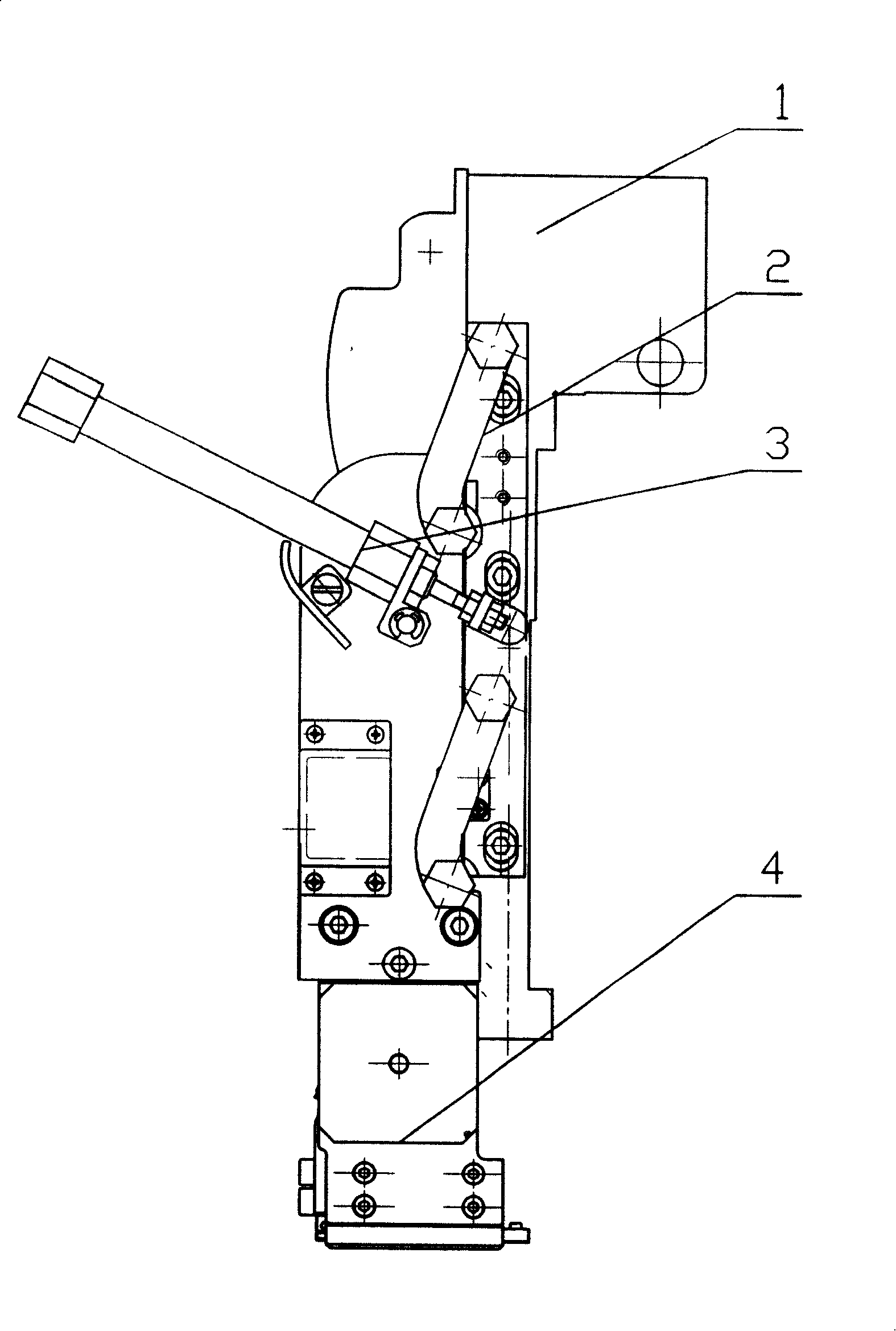 Bead embroidering mechanism for computer embroidering machine