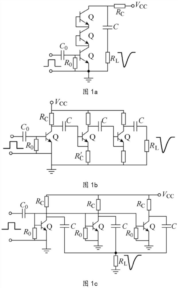Output adjustable nanosecond pulse source based on avalanche triode cascade circuit