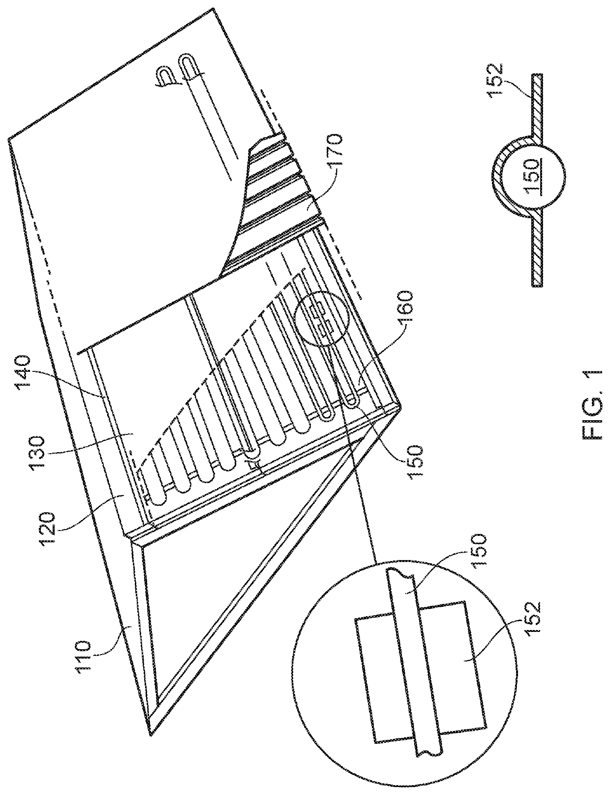 A solar energy capture, energy conversion and energy storage system