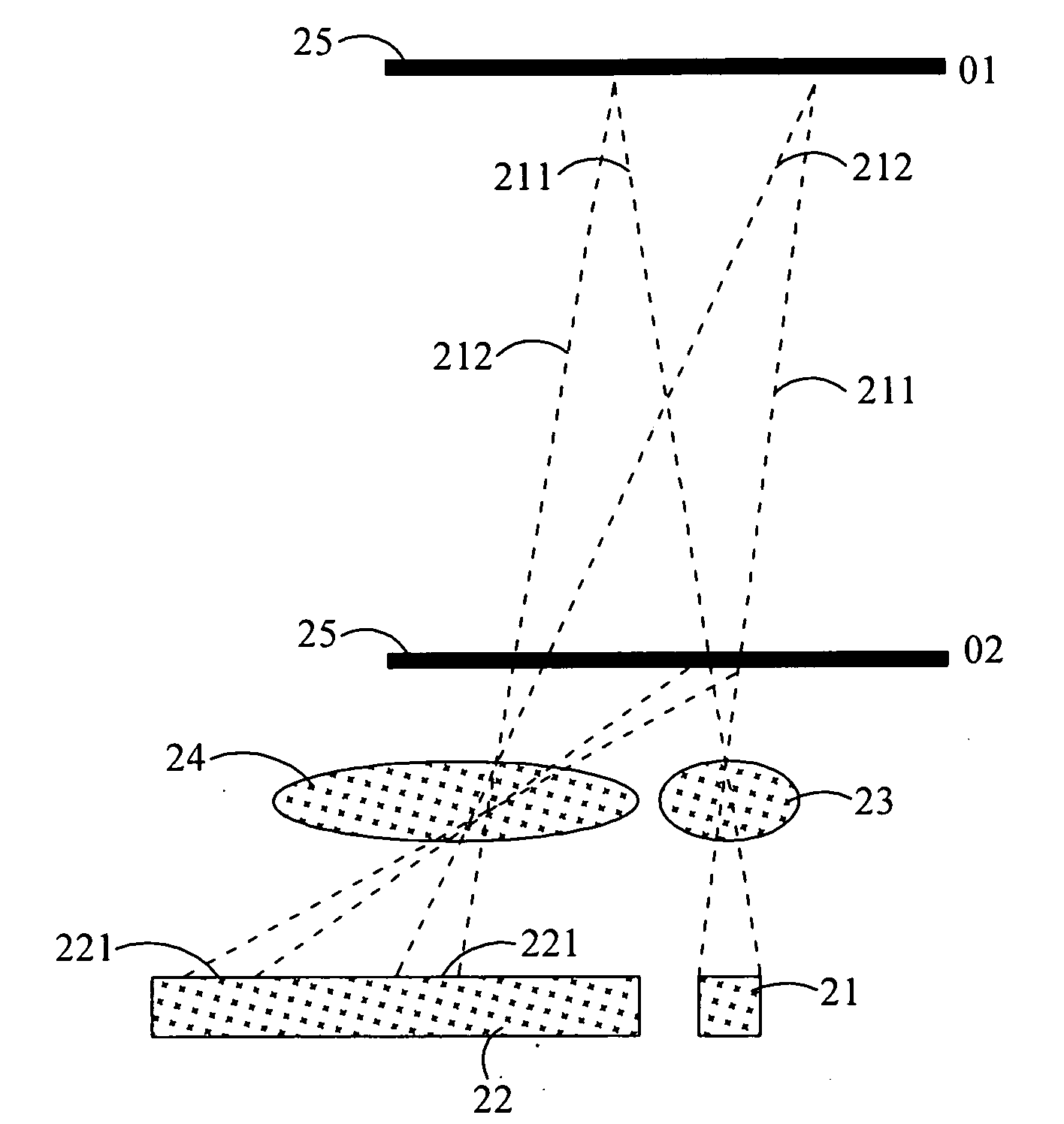 Optical quantized distance measuring apparatus and method thereof