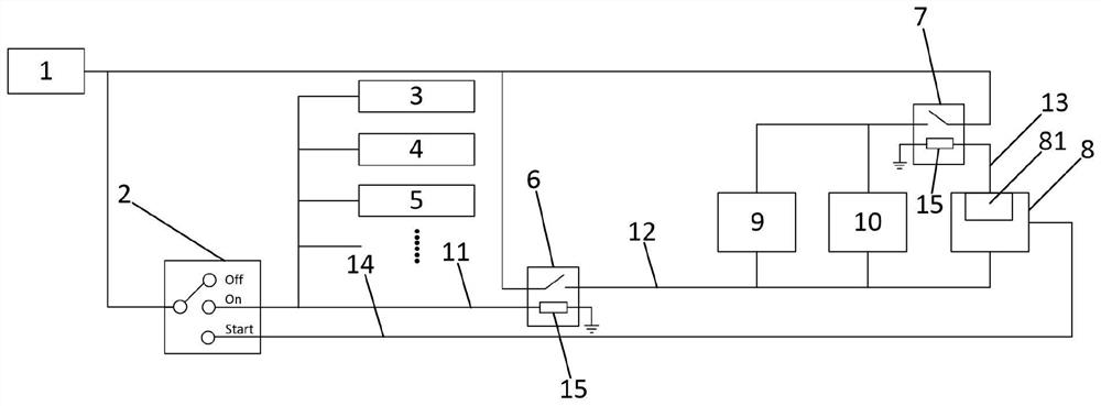 Power management device and management method for charging storage battery of electric logistics vehicle