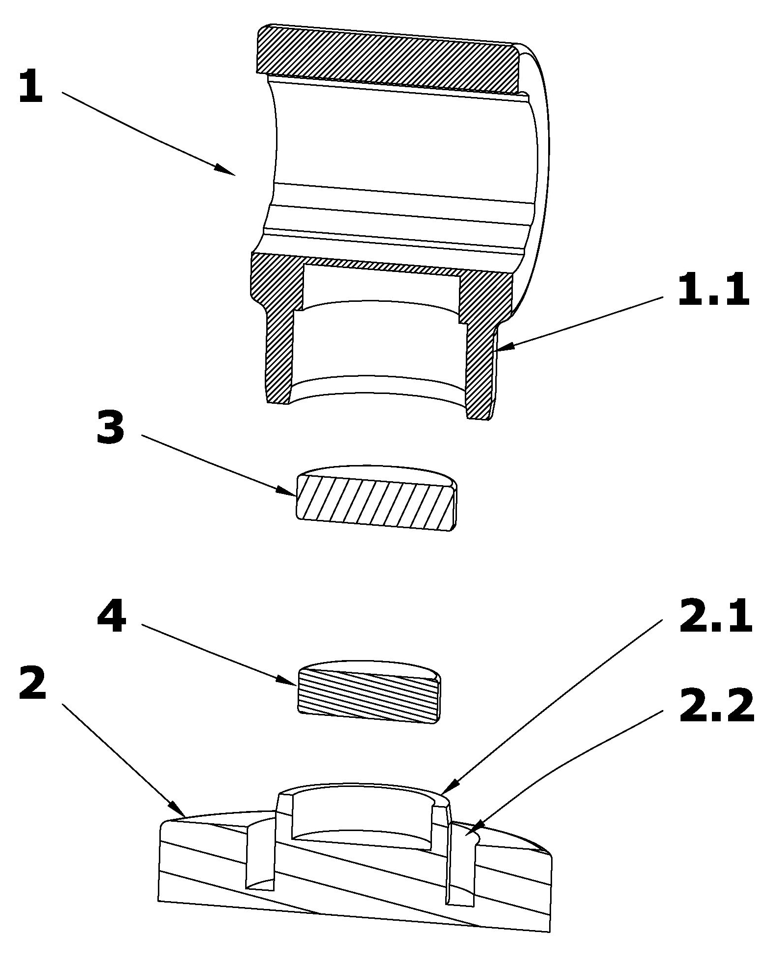 Fast assembly and disassembly device for toilet cover