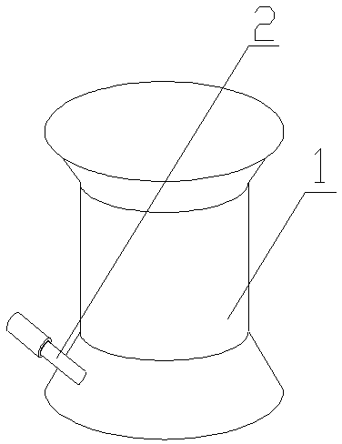 Spool with wire clamp