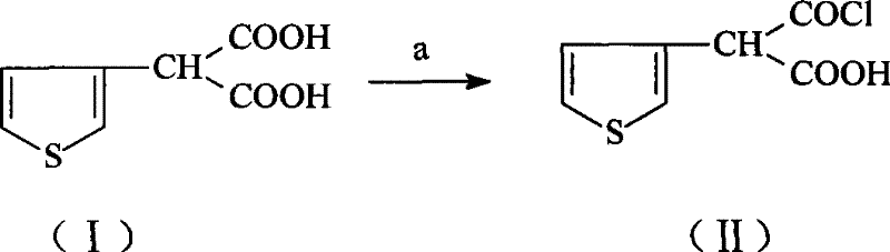 Method for preparing broad-spectrum penicillin antibiotic ticarcillin sodium