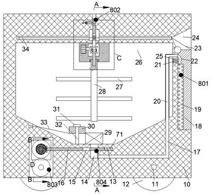 Pesticide spraying vehicle capable of automatically adjusting liquid spraying flow according to vehicle speed