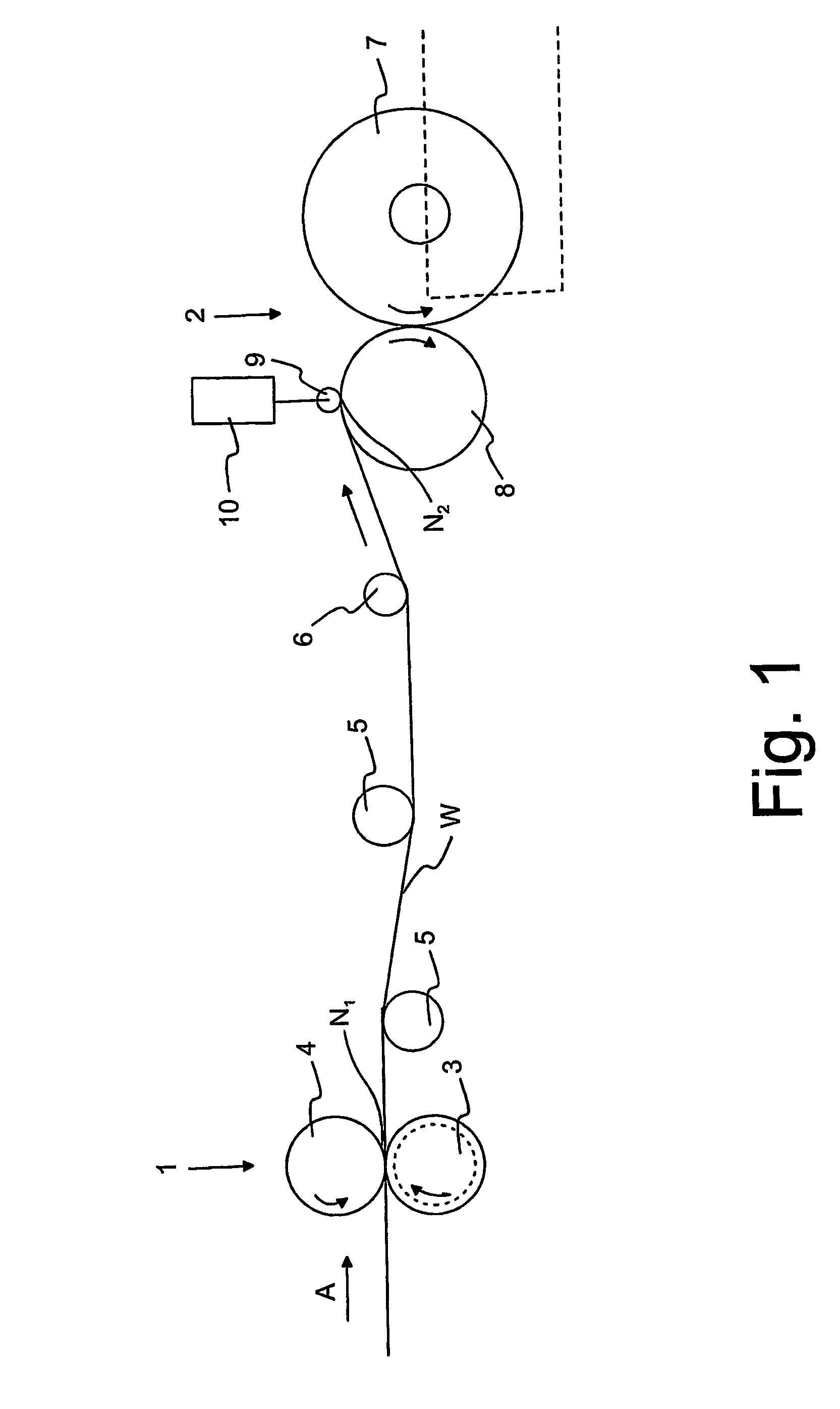 Method and apparatus for calendering a paper or paperboard web