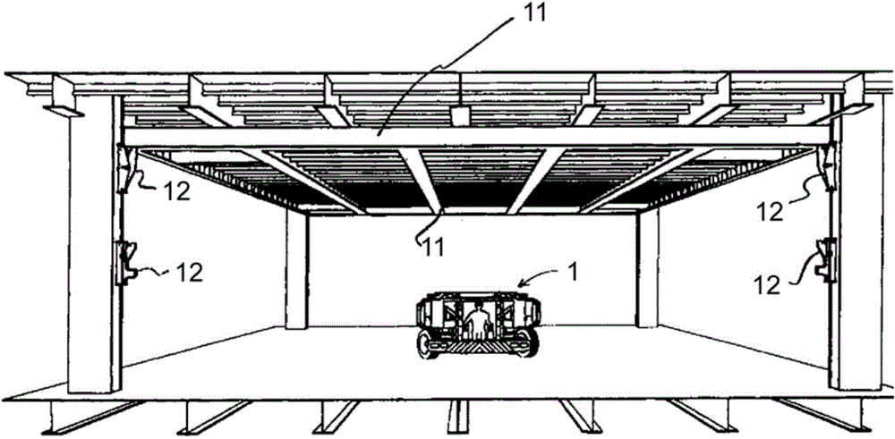 Method and device in lifting car/truck carrying deck panel aboard multi deck pure car/truck carrier (PCTC)