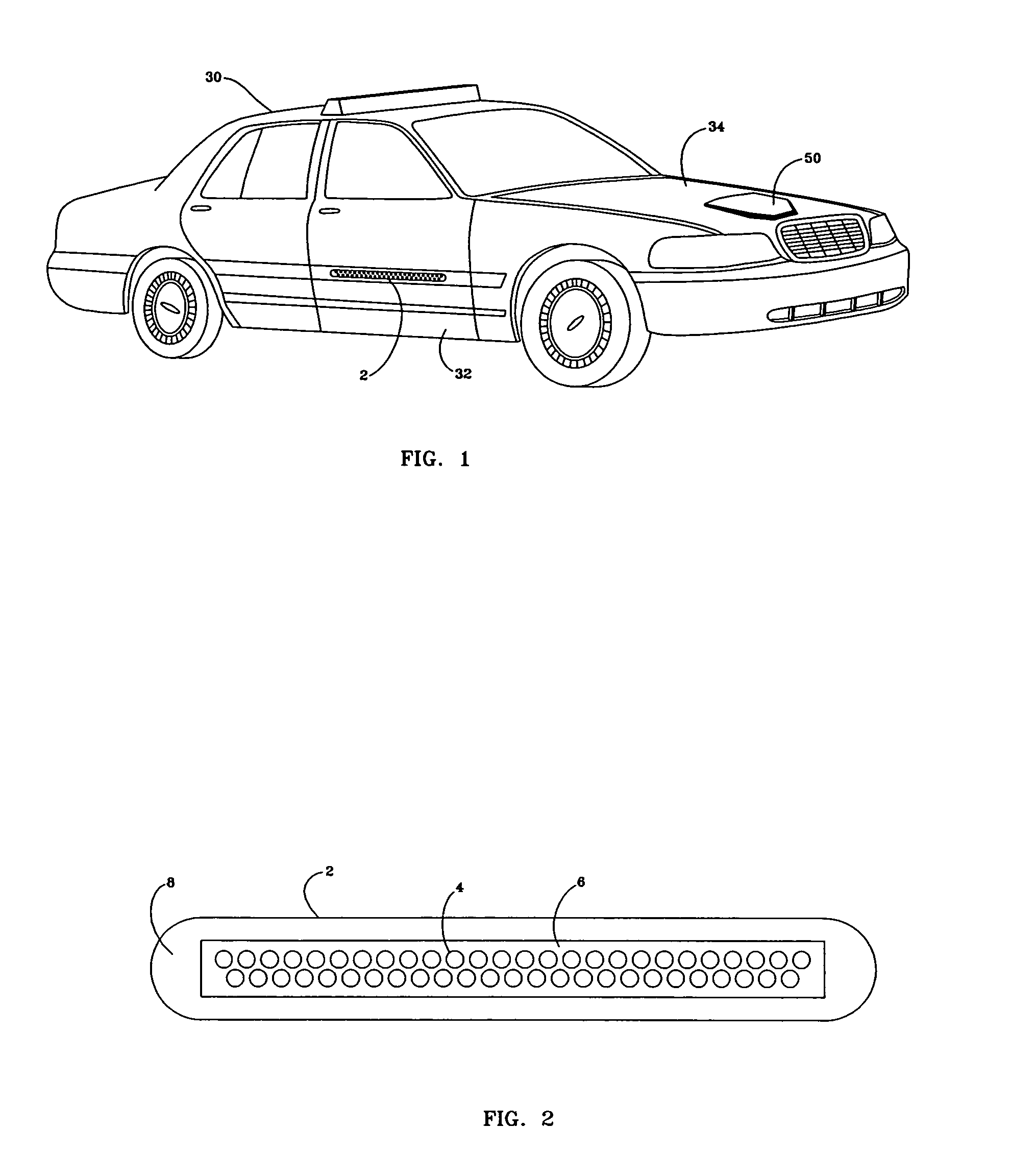 Device and system for emergency vehicle lighting