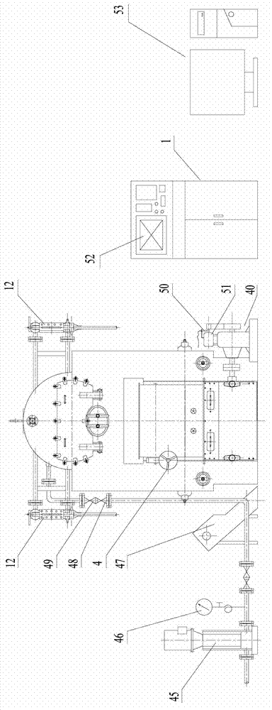Industrial coal boiler energy-saving operation skill simulation training device and method