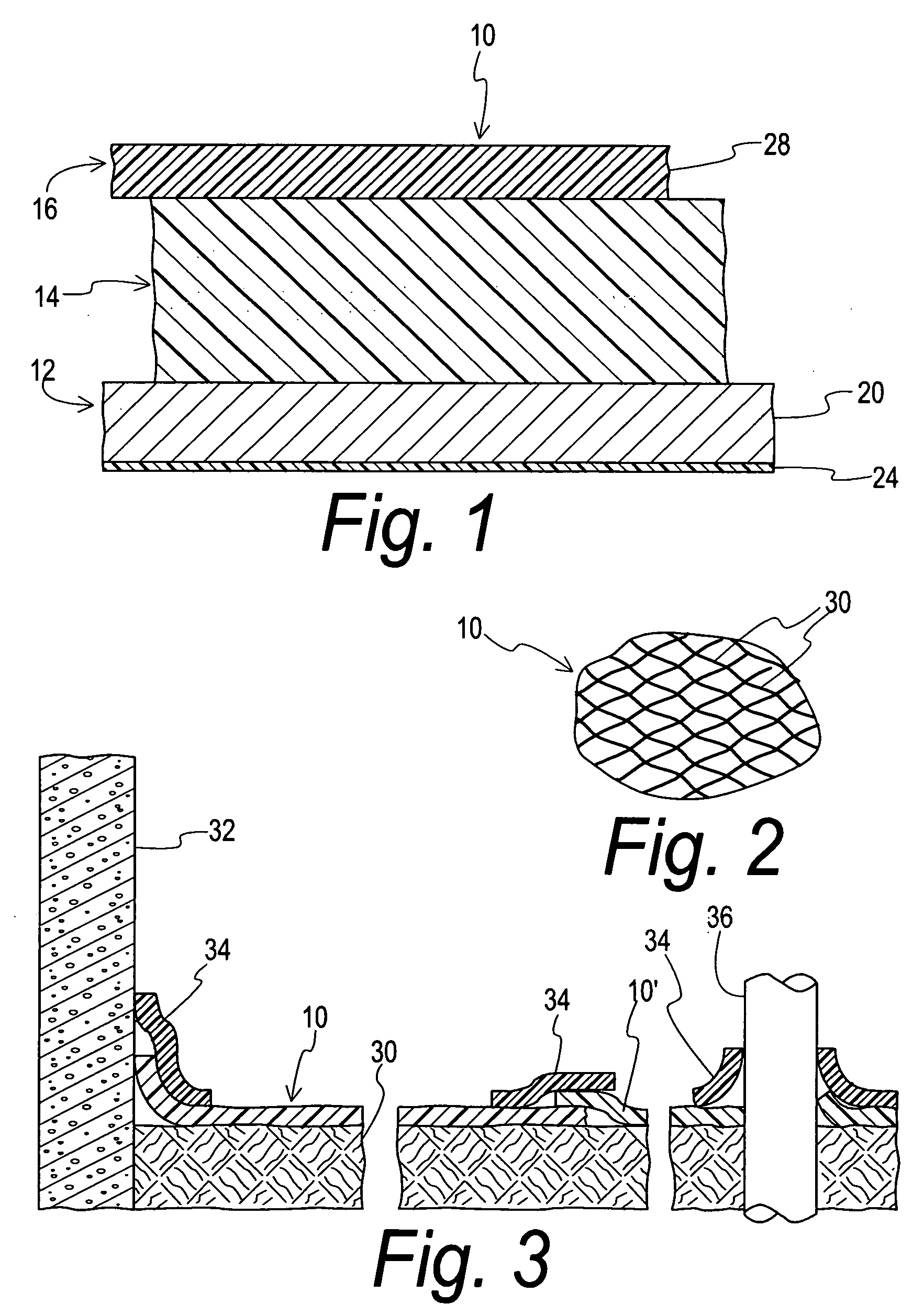 Planar sheet vapor barrier