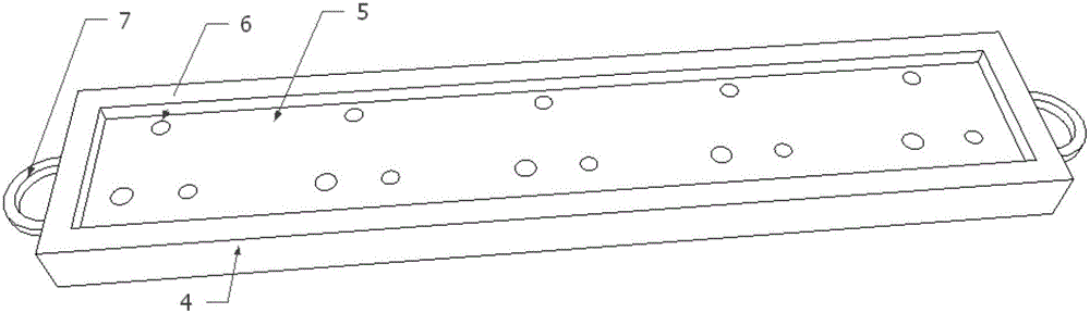 Sliding pad printing jig