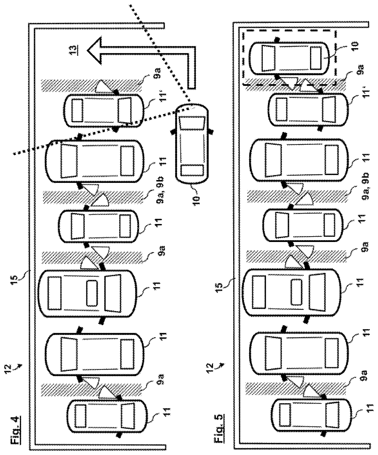 Method for assisting bay parking maneuvers of a vehicle and a parking assistant for a vehicle