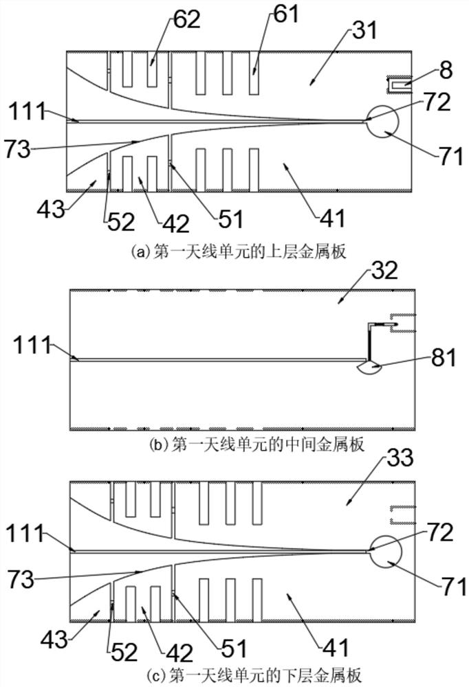 Low-frequency ultra-wideband miniaturized Vivaldi antenna for probe