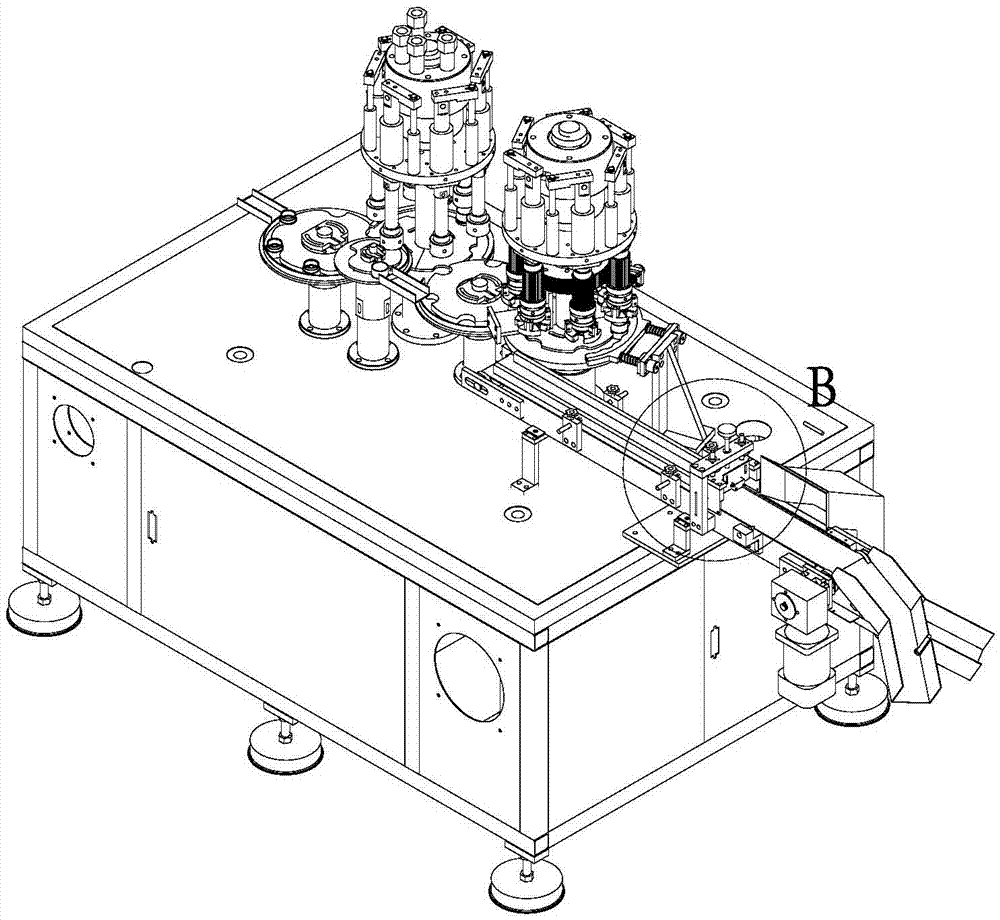 Claw-type cap screwing machine