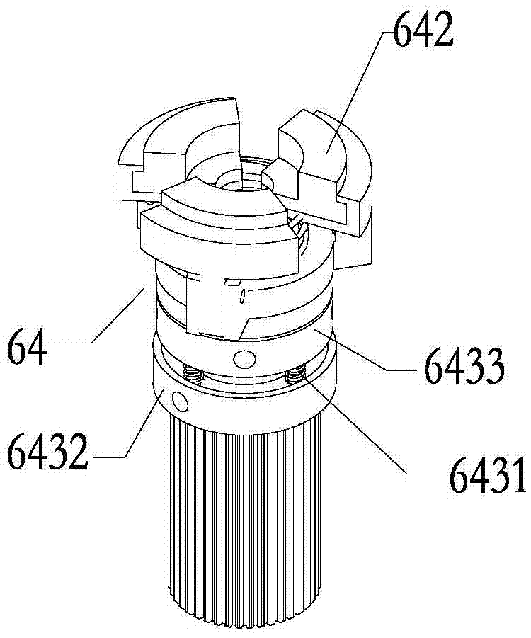 Claw-type cap screwing machine