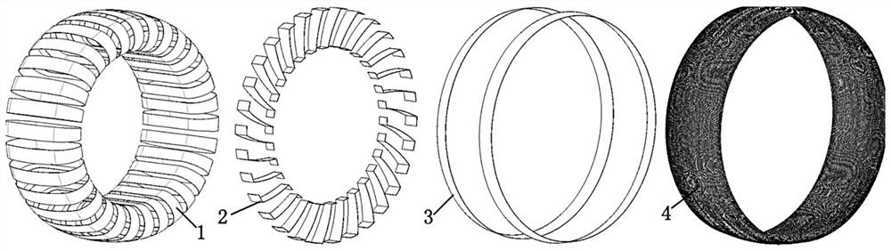 A kind of elastic non-pneumatic tire and vehicle