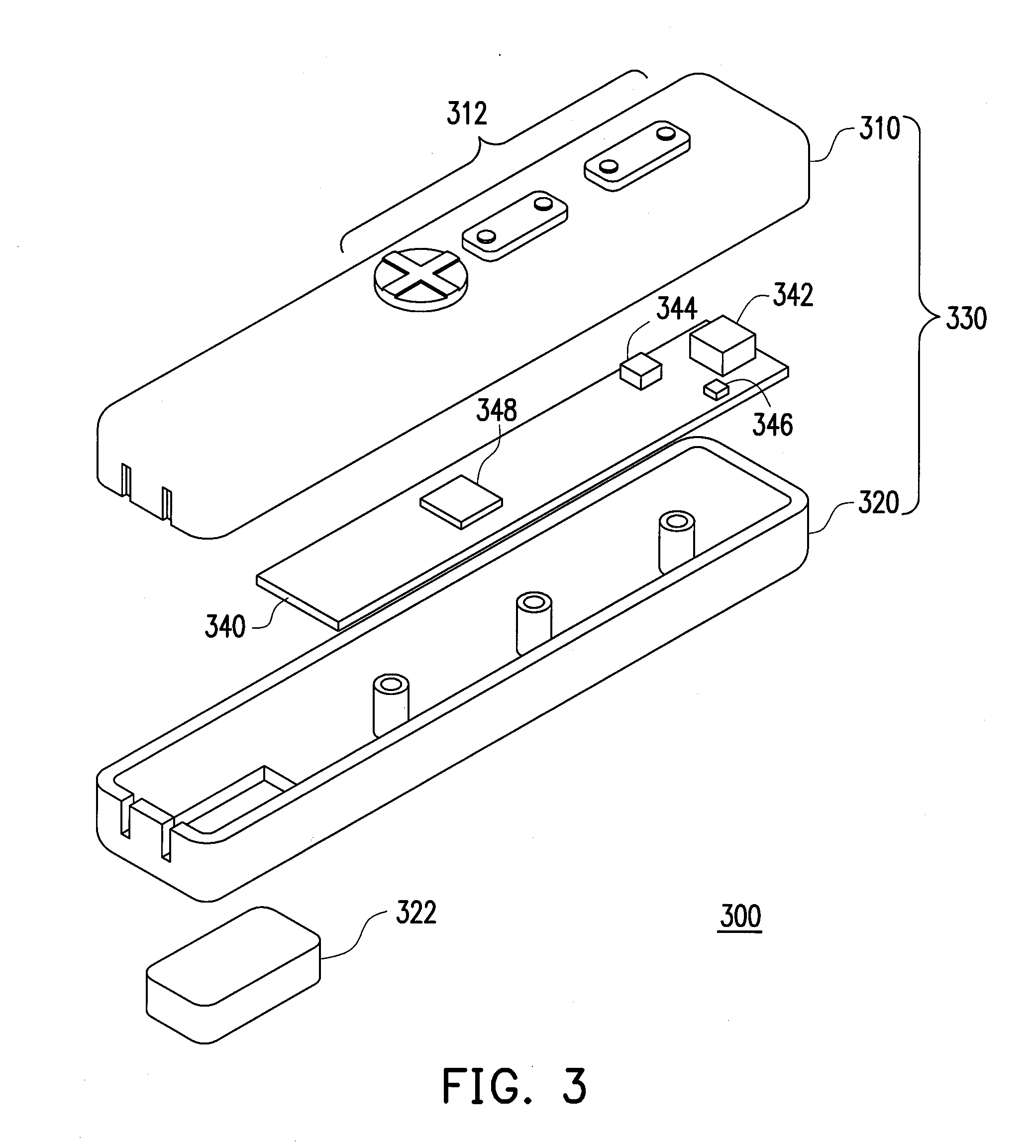 3D pointing device and method for compensating movement thereof