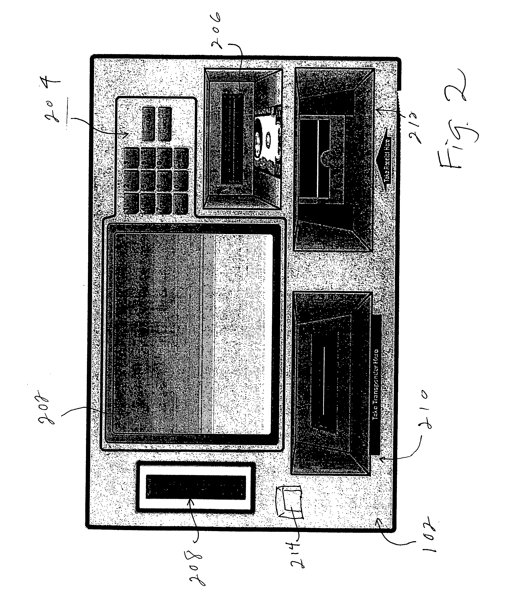 Self-service electronic toll collection unit and system